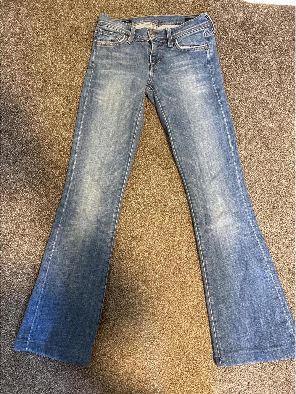 Women’s Light Wash Bootcut Jeans - Blue